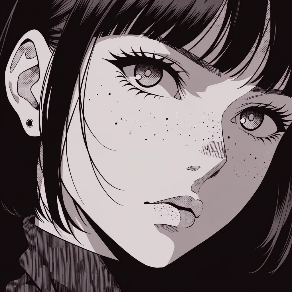 Manga art style illustration